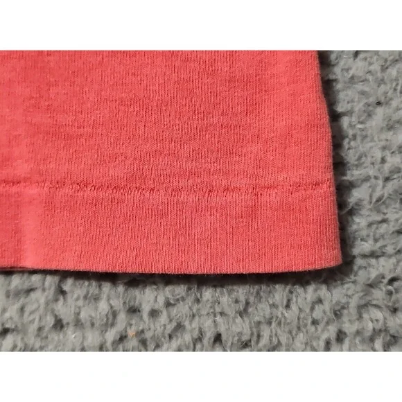 Vintage 80s Stroh's‎ Weightlifting Team 12 Ounce Curl Tank Top Pink Men's Size M - Picture 6 of 8